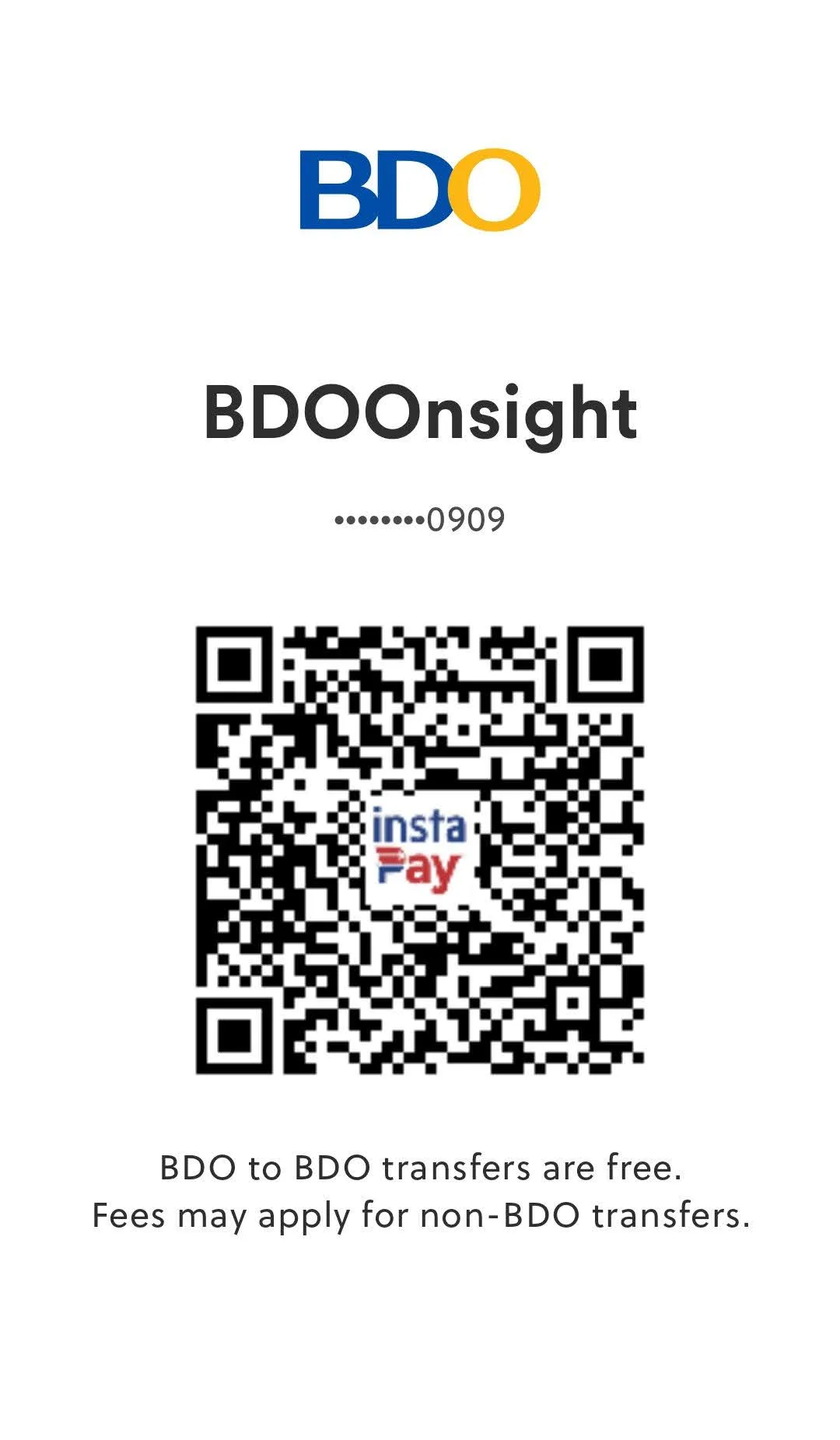 BDO QR Ph